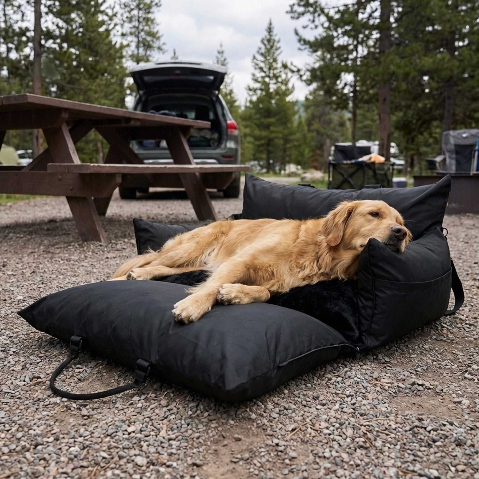 Marco Travel Pet Bed – Single & Double Seater, 4 Colours