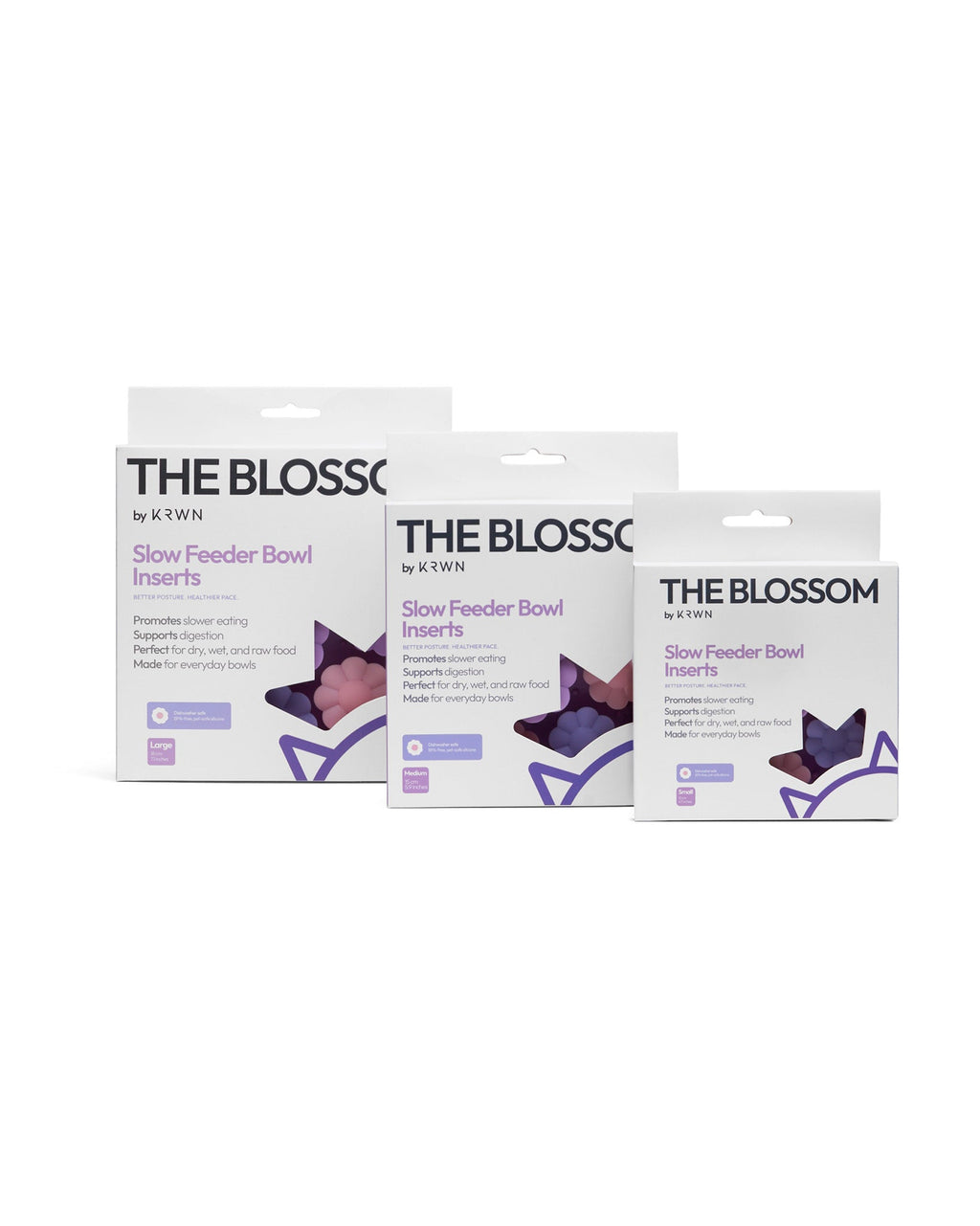 KRWN The Blossom Slow Feeder Insert – Large