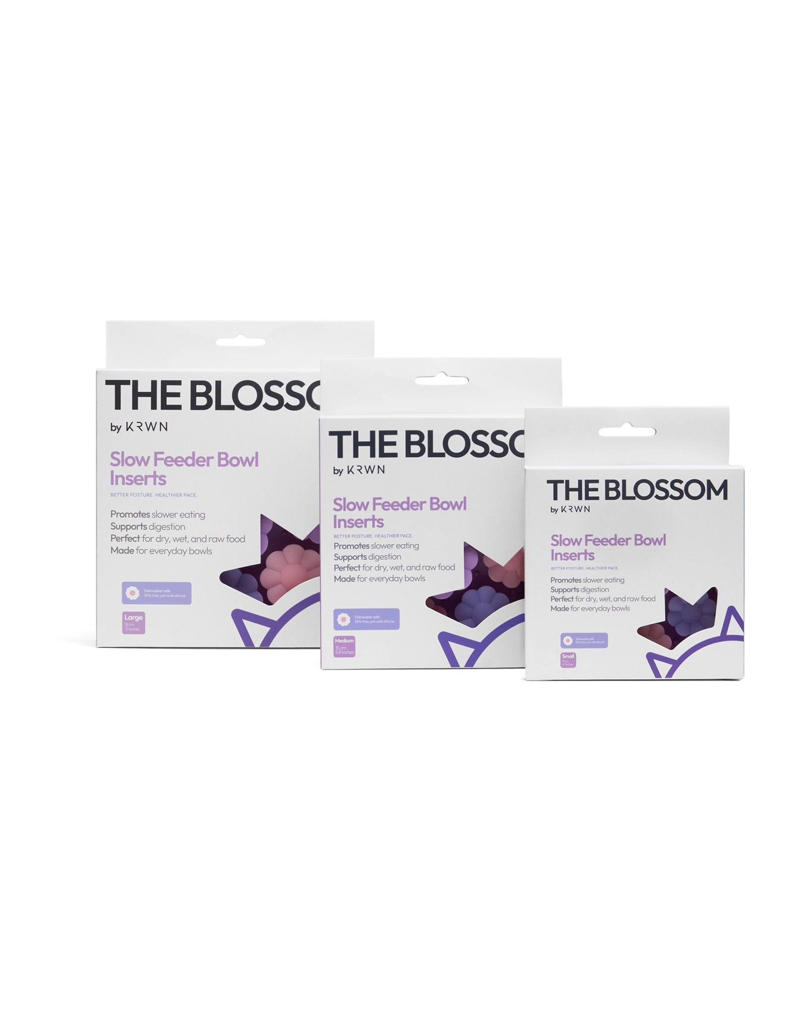 KRWN The Blossom Slow Feeder Insert – Large