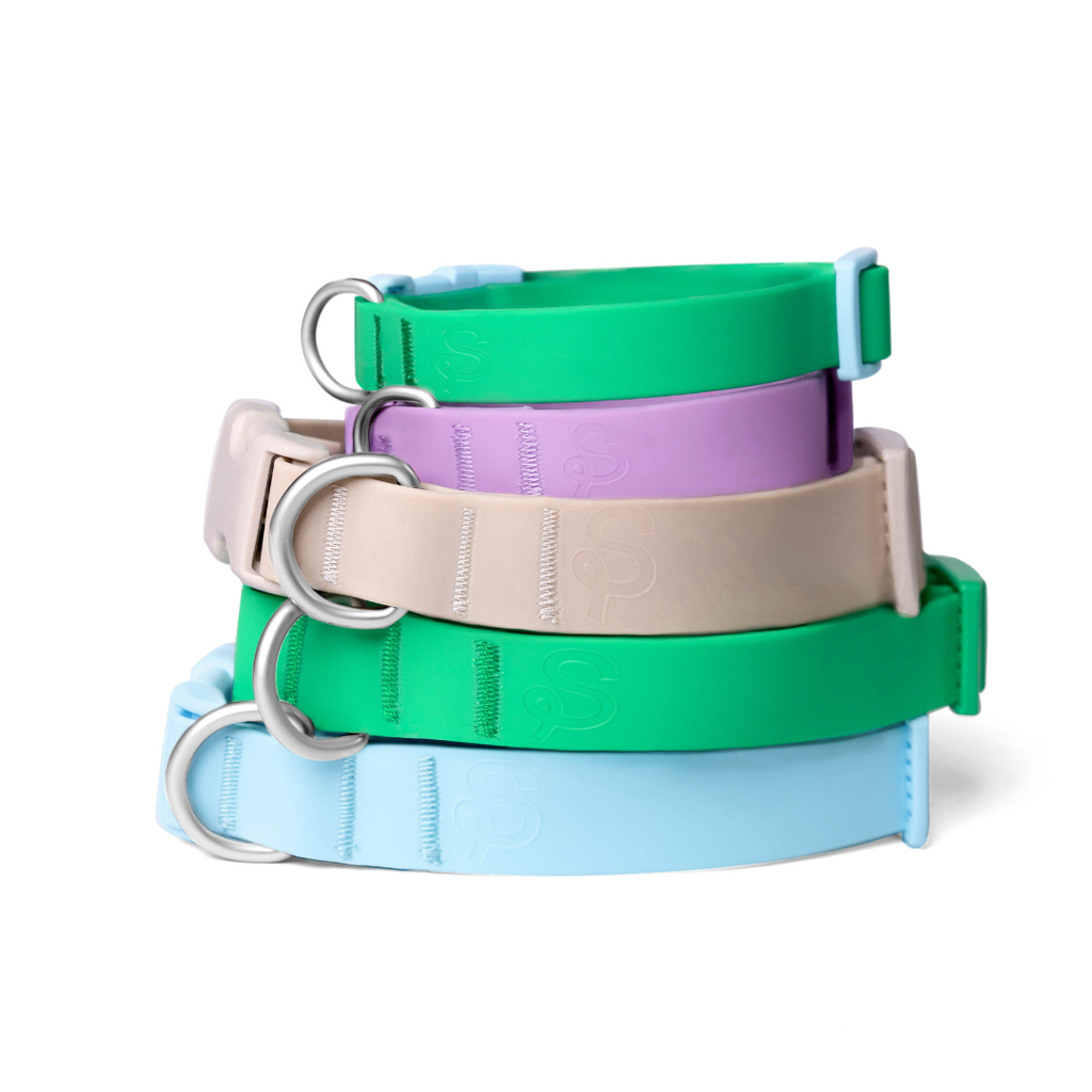 Waterproof & Adjustable Dog Collar - Lilac