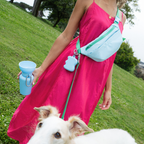 Hands-Free Dog Walking Bag WITH Leash