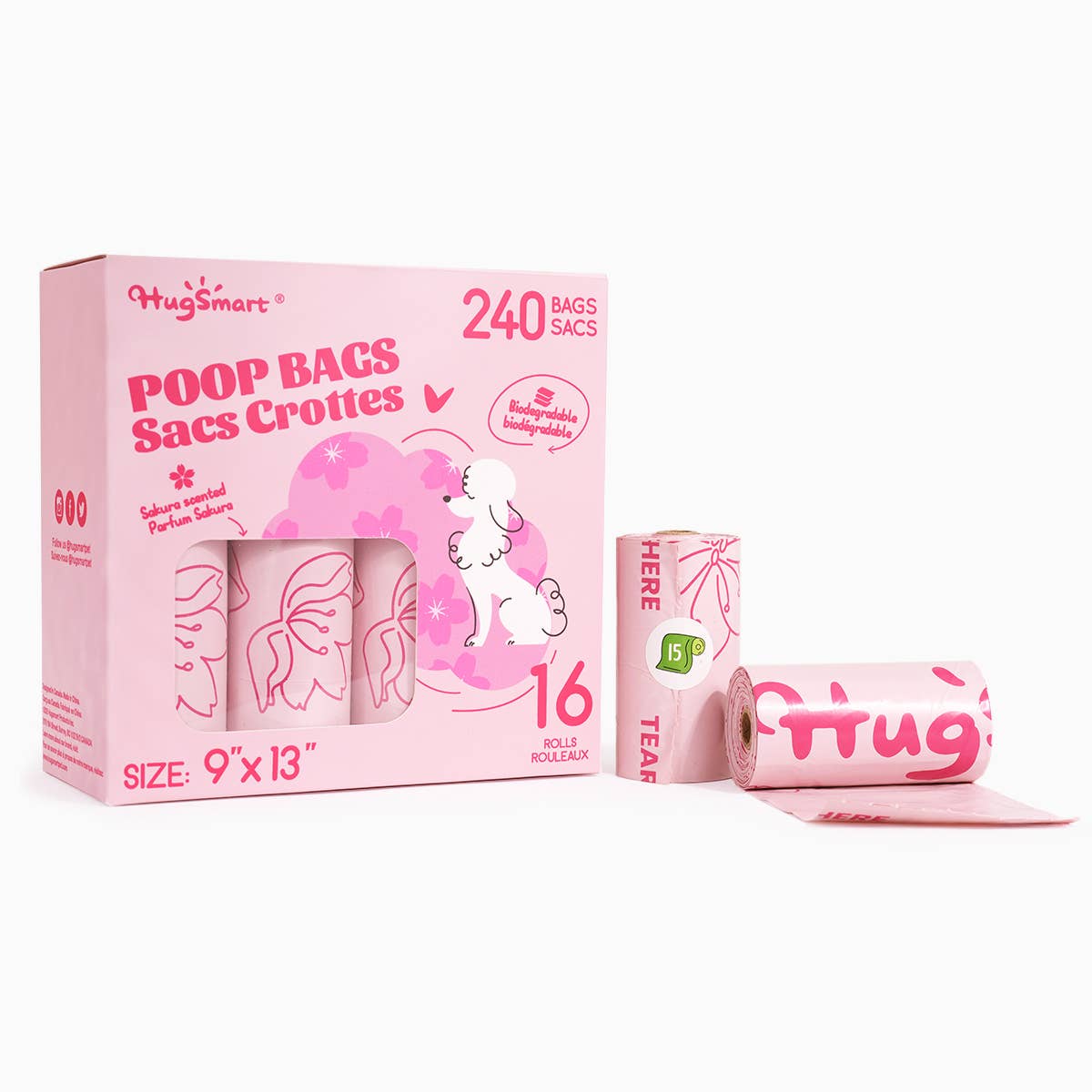 Poop  Bag  | Sakura Poop Bags 16pack