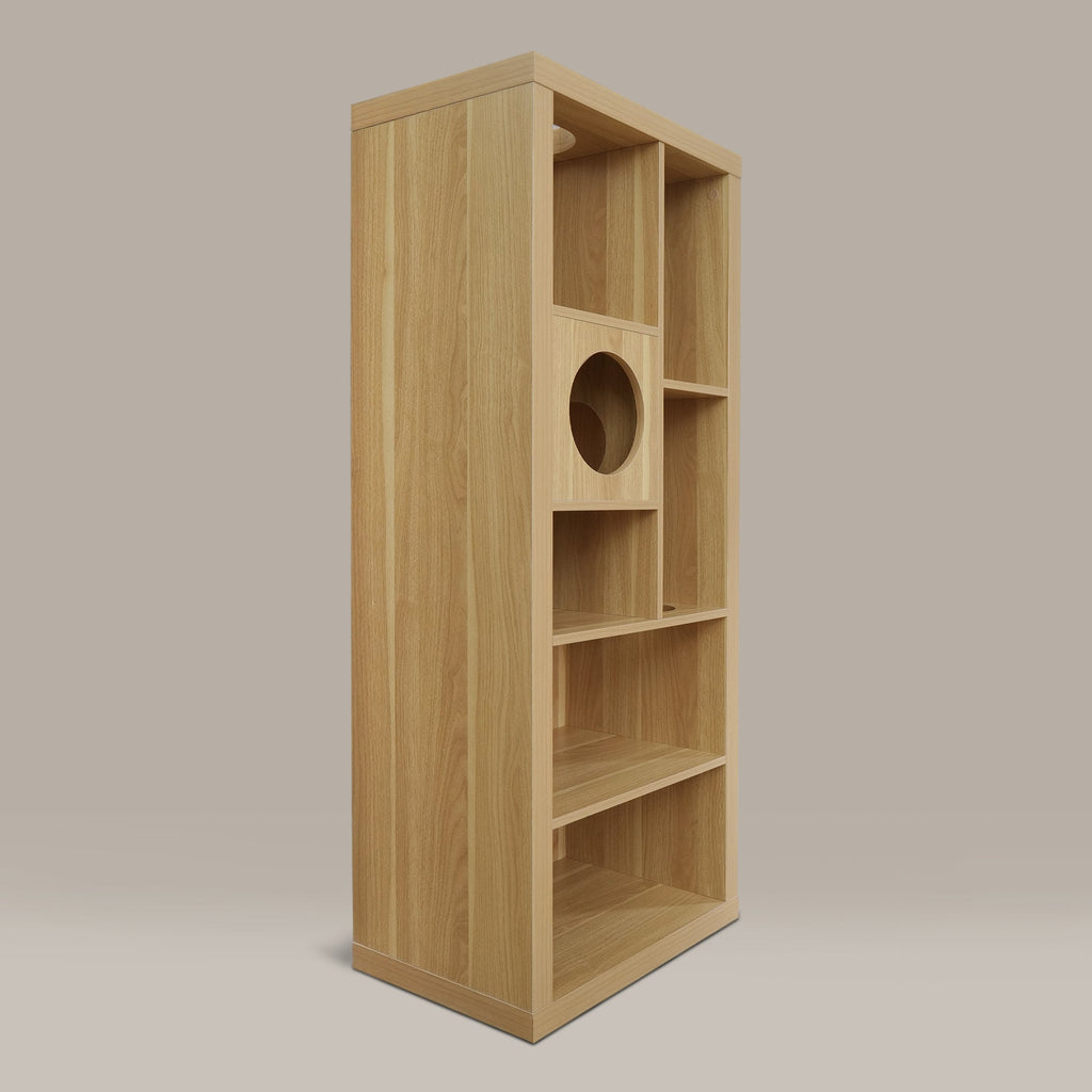 Cliff Jr. Cat Tree Bookshelf – Climb & Storage, 3 Colours