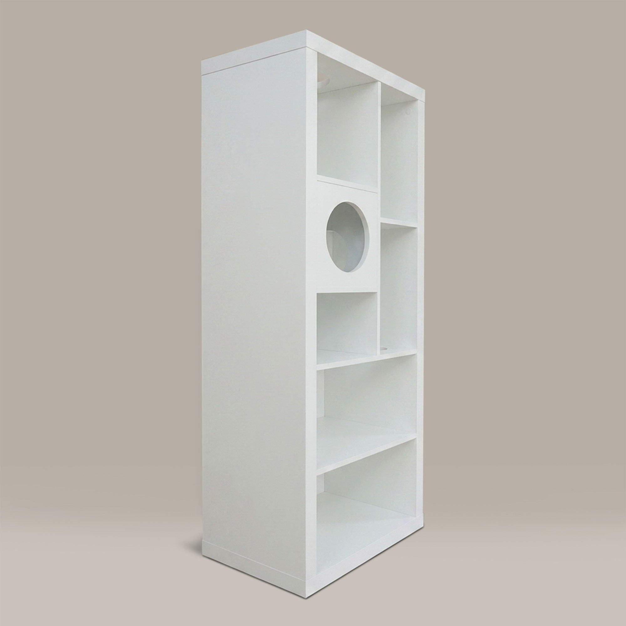 Cliff Jr. Cat Tree Bookshelf – Climb & Storage, 3 Colours