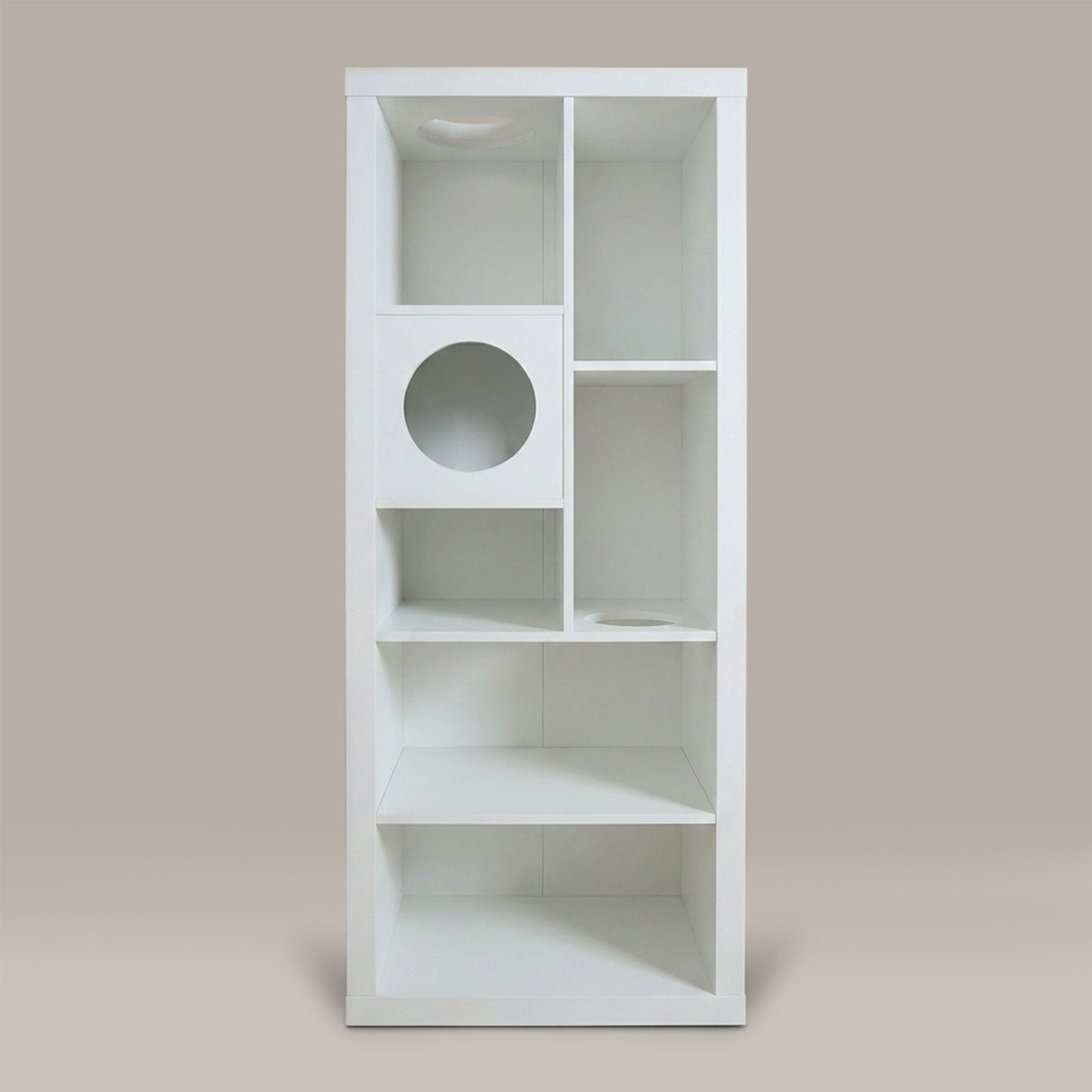 Cliff Jr. Cat Tree Bookshelf – Climb & Storage, 3 Colours