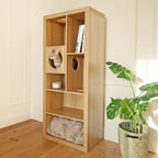 cliff jr.- cat tree bookshelf