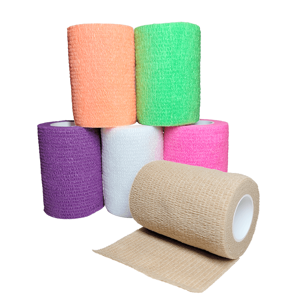 Cohesive Bandage, 3" x 5 YD, Self-Adhering Wrap Bandage