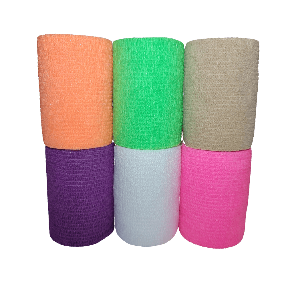 Cohesive Bandage, 3" x 5 YD, Self-Adhering Wrap Bandage