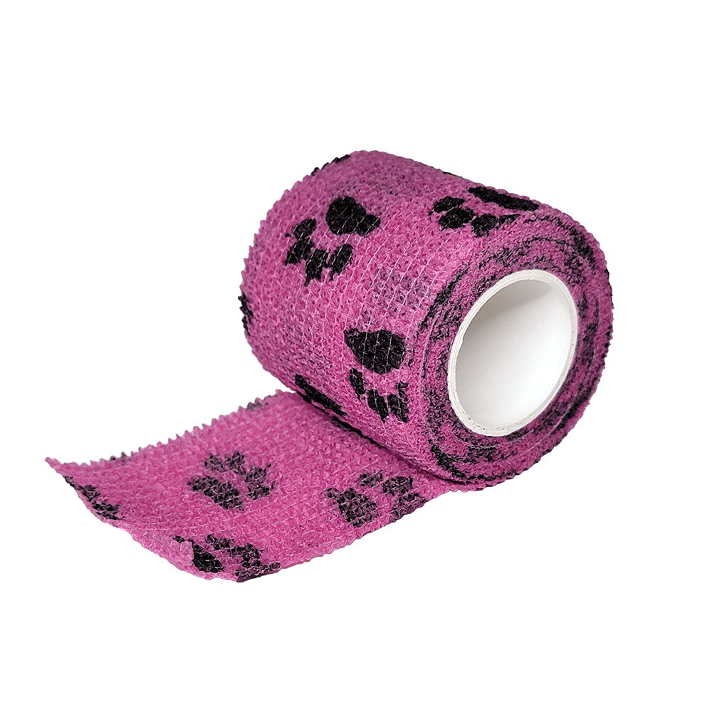 Cohesive Bandage, Veterinarian Wrap, 2" x 5 YD, Self-Adhering Wrap Bandage