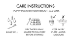 Wag & Bright Supply Co. Puppy Polisher Eco Toothbrush – Mini (Small)