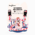 Cat Harness & Leash Set | Cherry