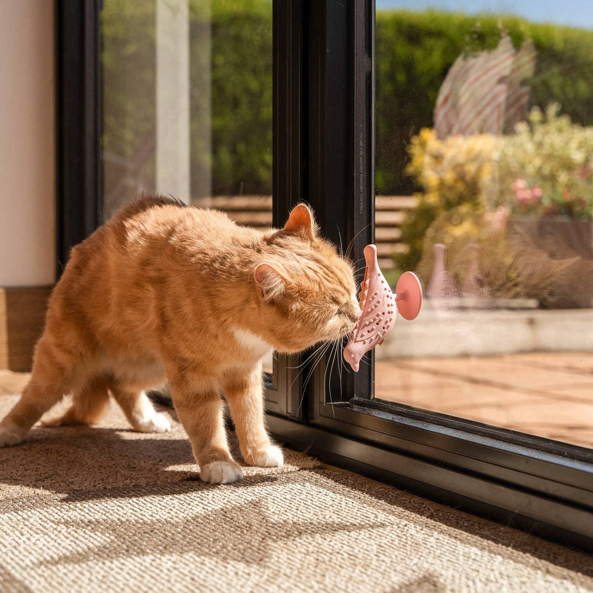 The Perch – Suction Cup Treat Puzzle Toy for Cats
