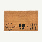 dog + feet = home convertible entrance doormat
