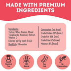 Turkey Freeze-Dried Pet Treats: High-Protein & Nutritious