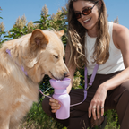 Springland Pets Flip Dog Travel Water Bottle – 20oz