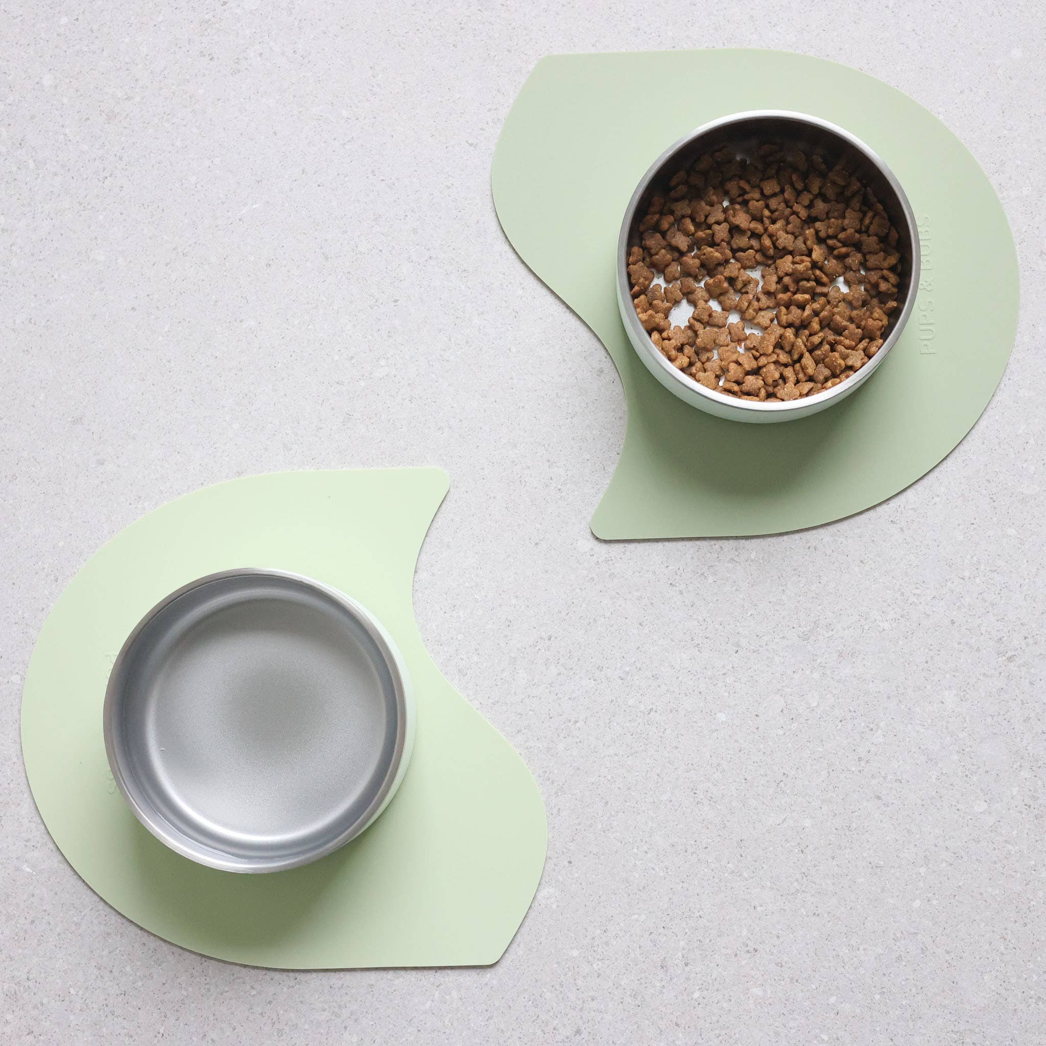 Puzzle Placemat – Wave-Shaped Silicone Dog Bowl Mat