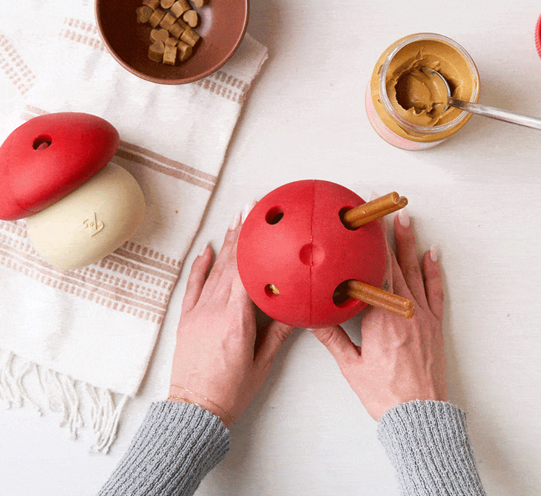 SmartyPaws Tumbler - Mushroom - Interactive dog toy