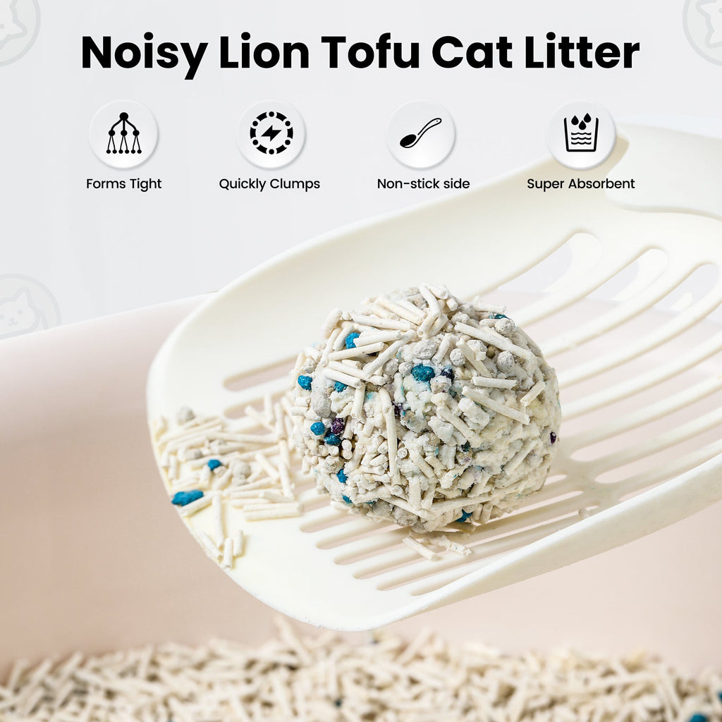Noisylion Green Tea Tofu Cat Litter – Low-Dust, Fast-Clumping
