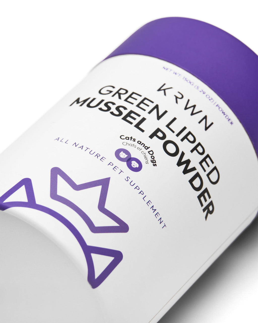 KRWN Green Lipped Mussel Powder for Dogs & Cats
