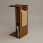 Jewl Nesting Table & Cat Scratcher – Oak & Walnut