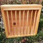 Mounted Hay Feeder for Rabbits & Guinea Pigs