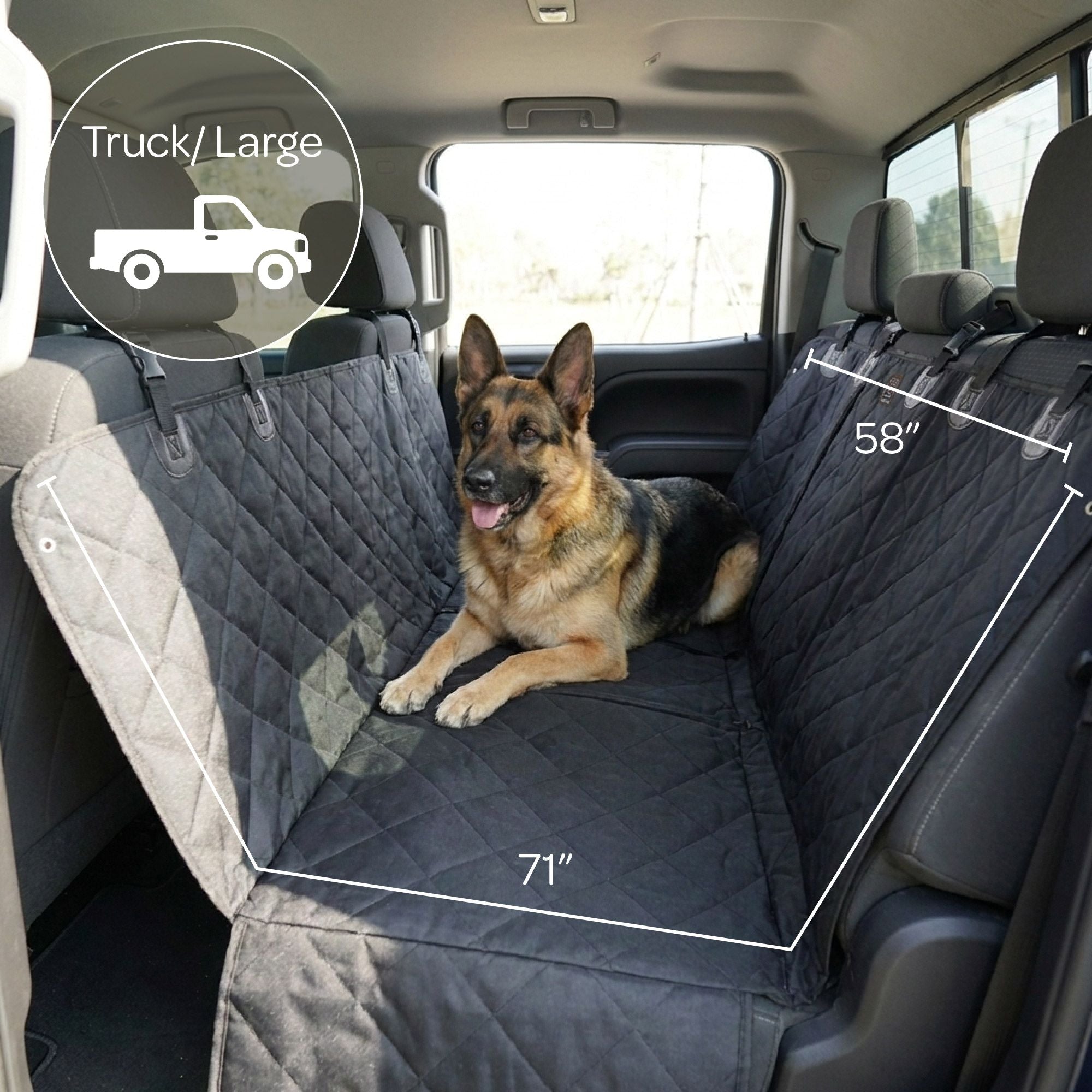 Jet Seat Jacket – Car Seat Protector & Pet Hammock Cover