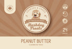 Barkday Treats Peanut Butter Dog Cookies