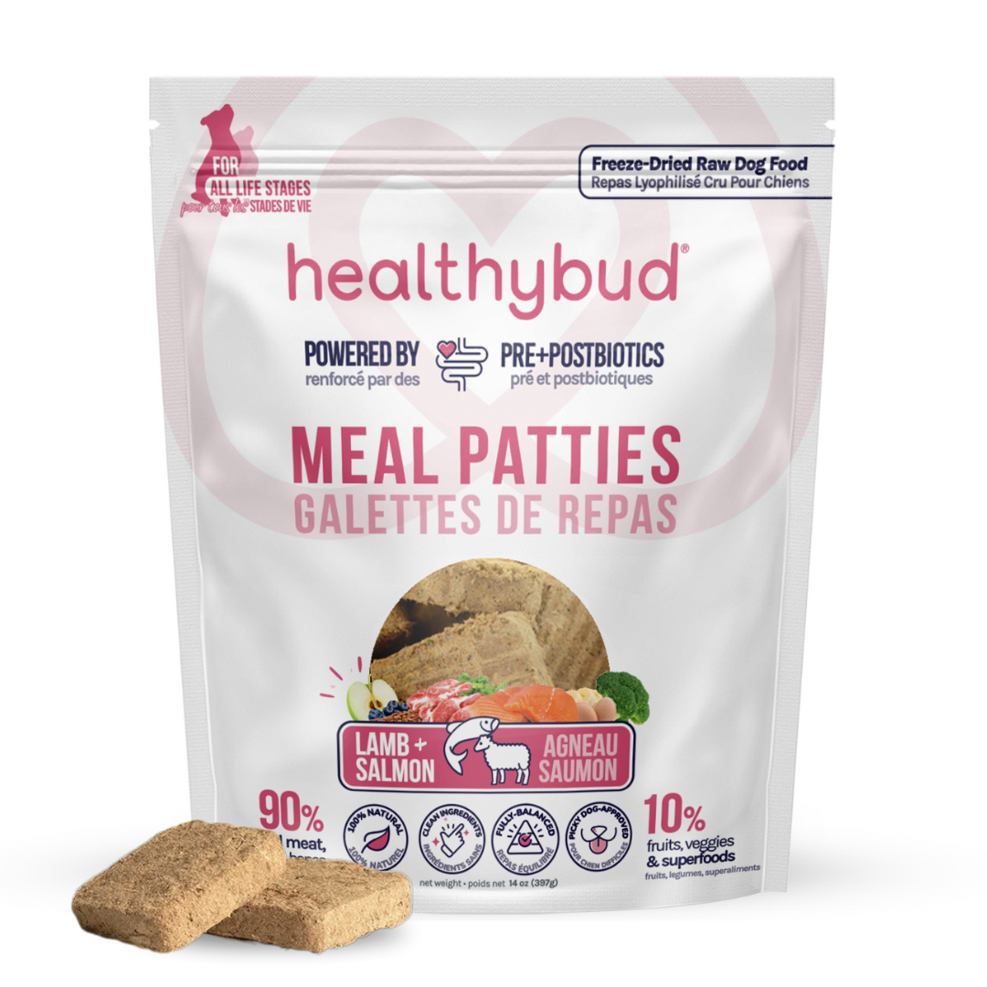 Freeze-Dried Raw Lamb+Salmon Meal Patties