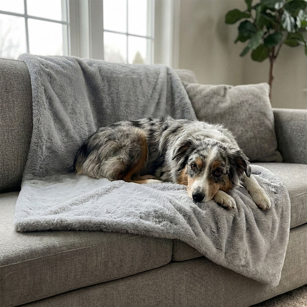Pixie Pet Throw – Faux Fur, Leak-Resistant, 5 Colours