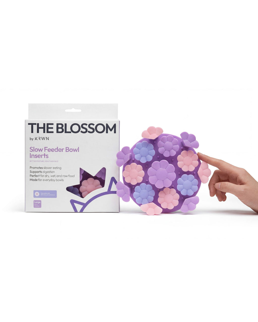 KRWN The Blossom Slow Feeder Insert – Large