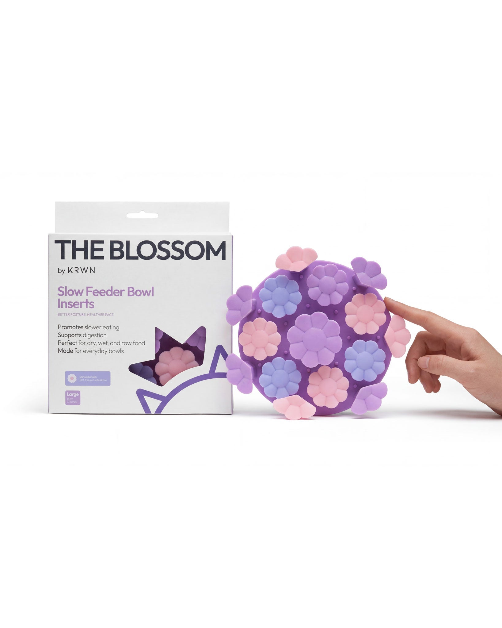 KRWN The Blossom Slow Feeder Insert – Large