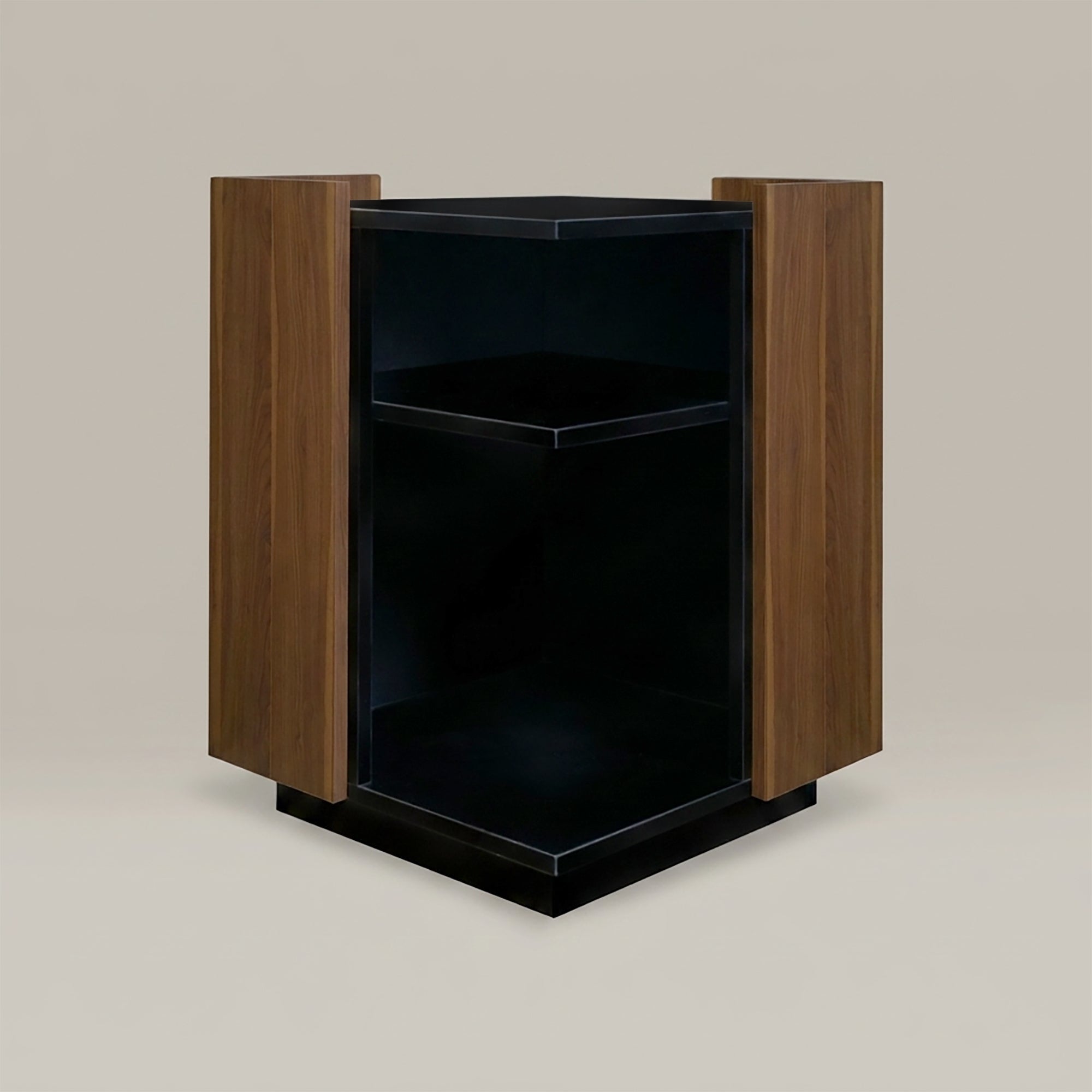 Leo Side Table with Pet Nook