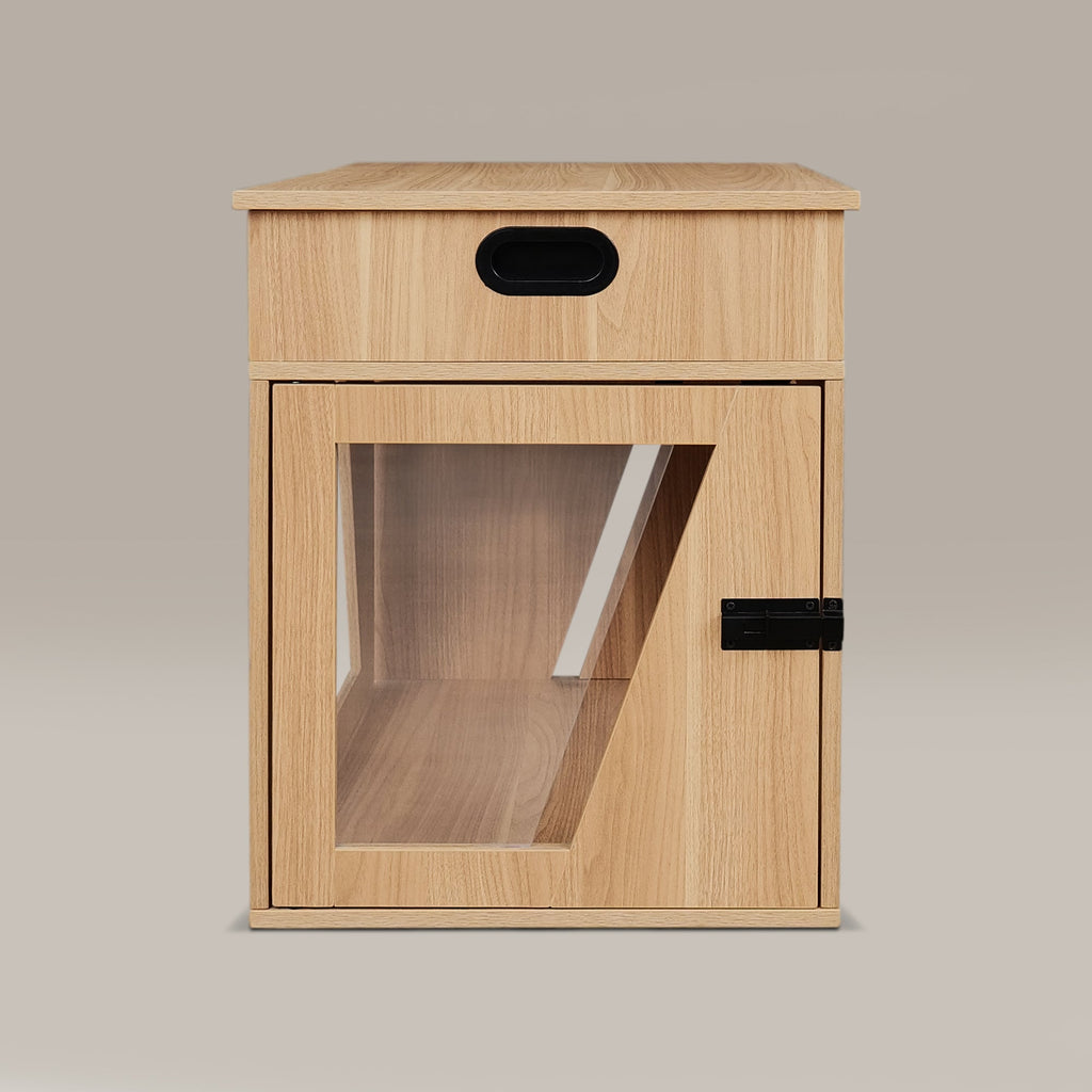 Louie Pet Crate & Side Table