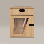Louie Pet Crate & Side Table