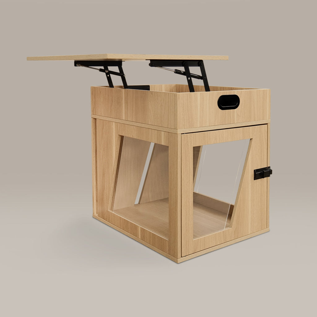 Louie Pet Crate & Side Table