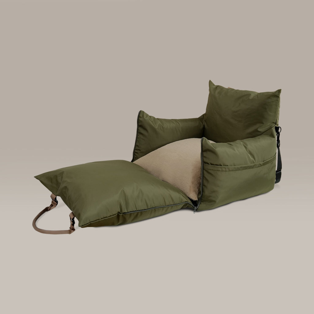 Marco Travel Pet Bed – Single & Double Seater, 4 Colours