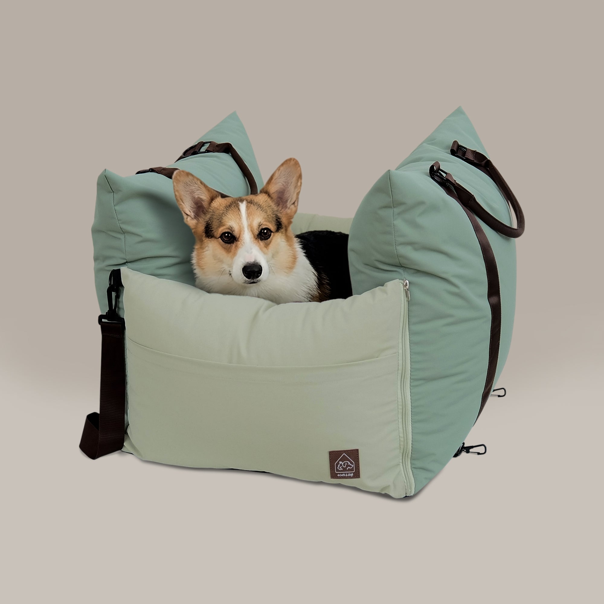 Marco Travel Pet Bed – Single & Double Seater, 4 Colours