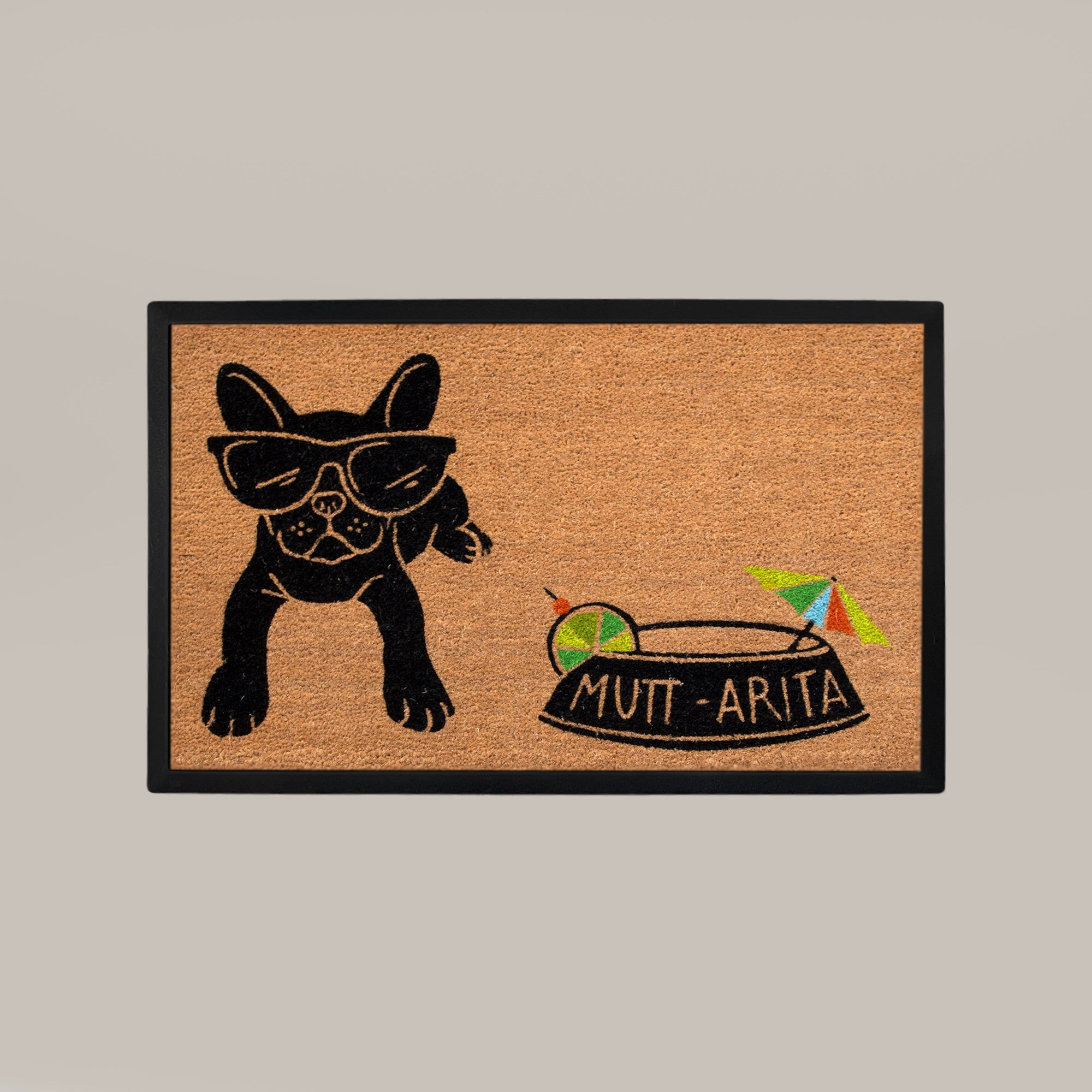 Muttarita Rectangular Doormat Set – Convertible Two-Piece System