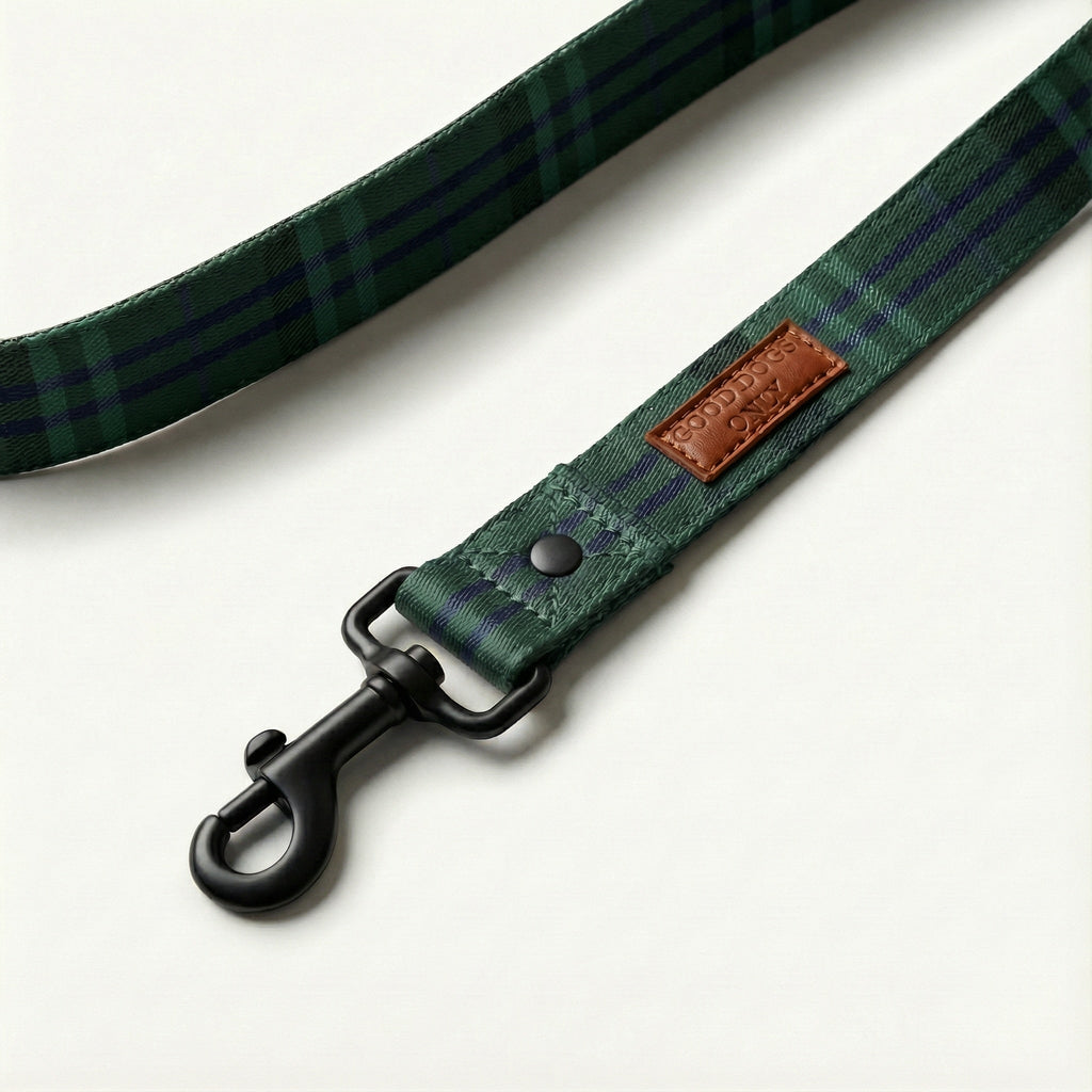 Plaid Leash – Dog Leash, 3 Colours