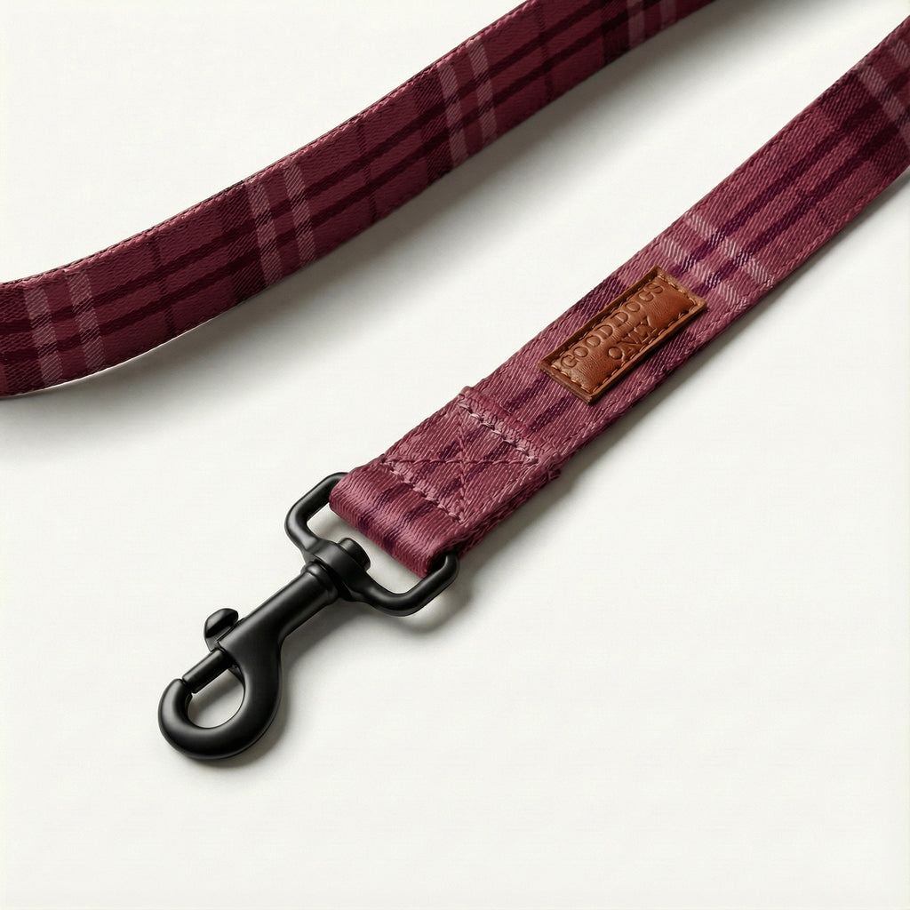 Plaid Leash – Dog Leash, 3 Colours