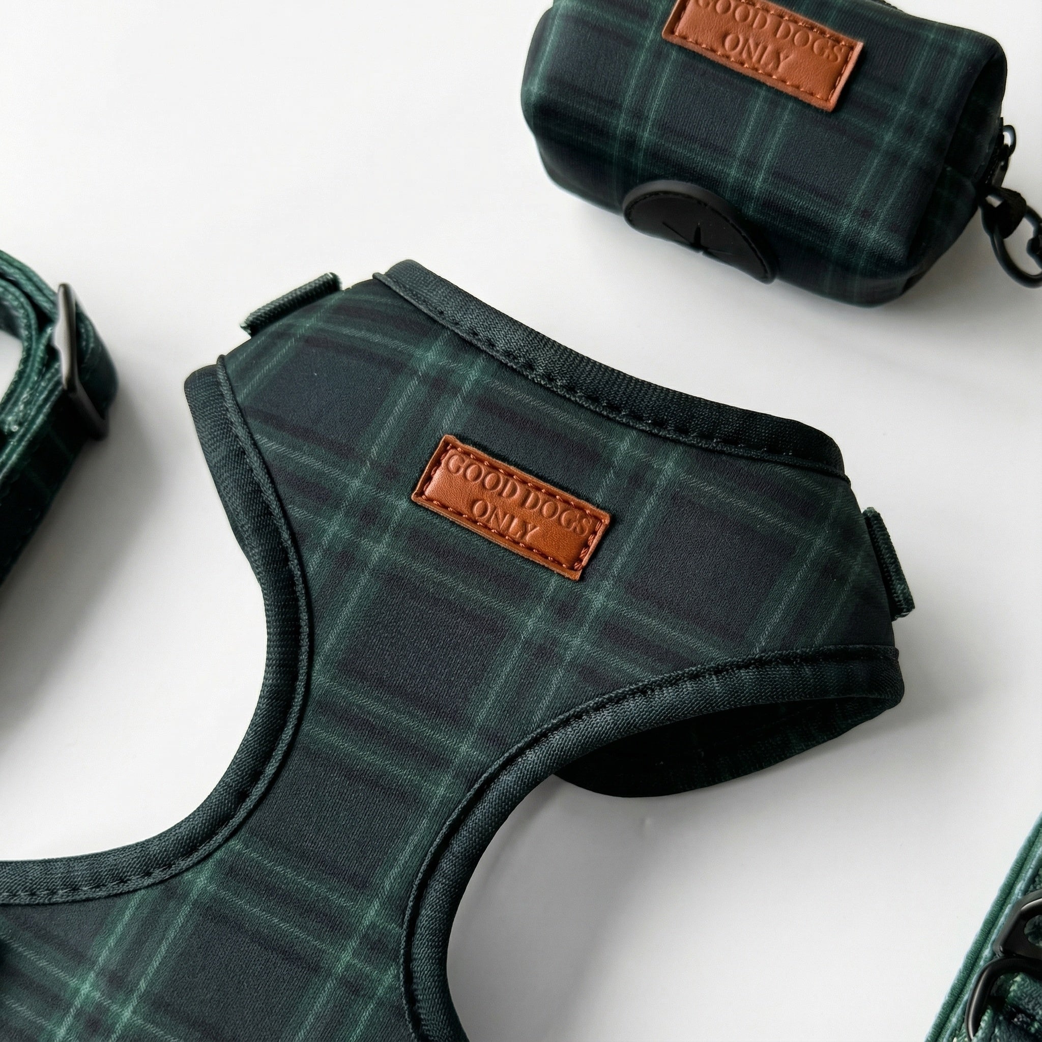 Plaid Waste Bag Holder – 3 Colours