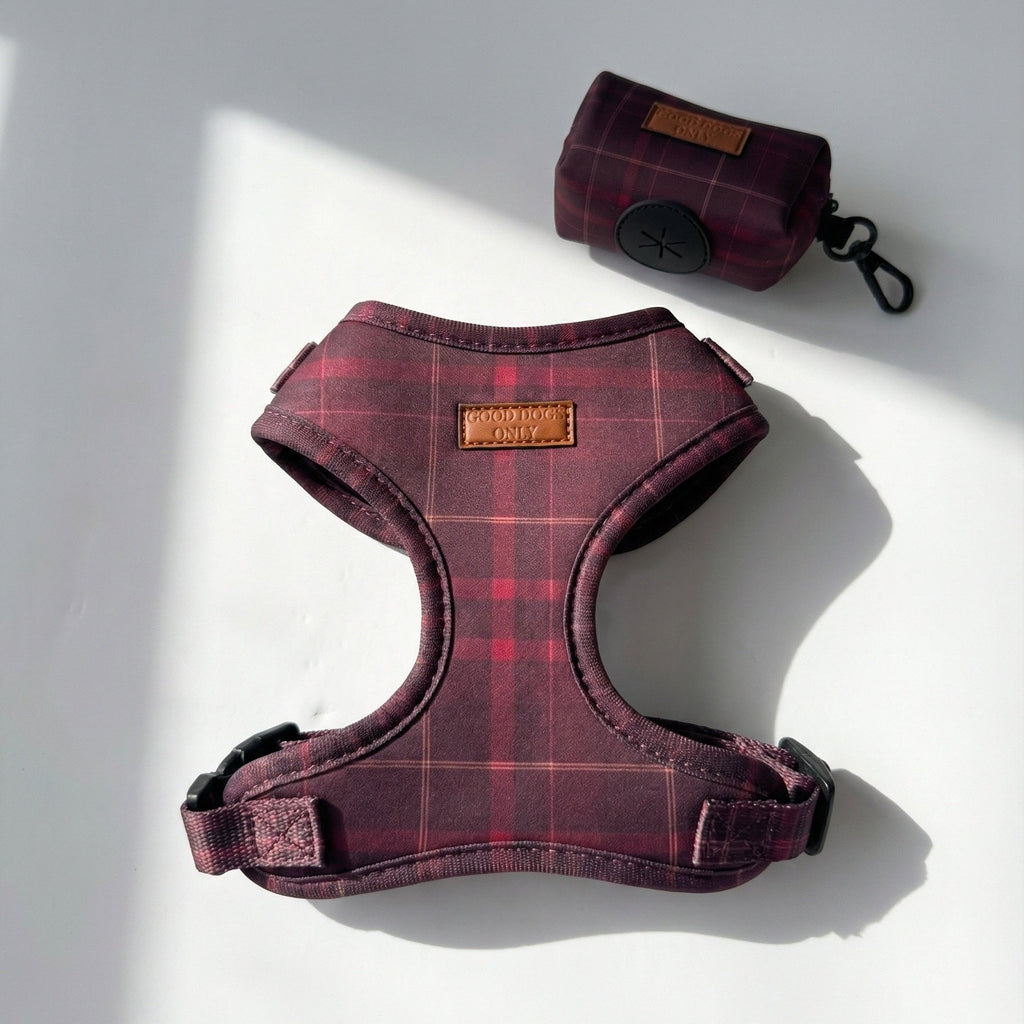 Plaid Waste Bag Holder – 3 Colours