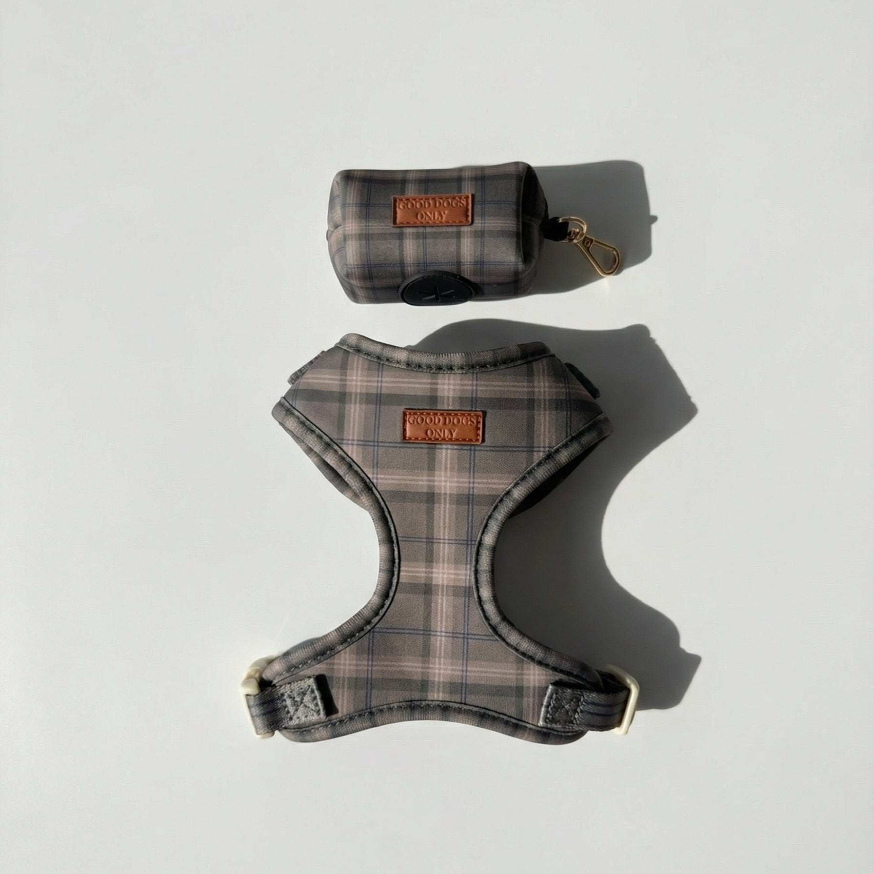 Plaid Waste Bag Holder – 3 Colours