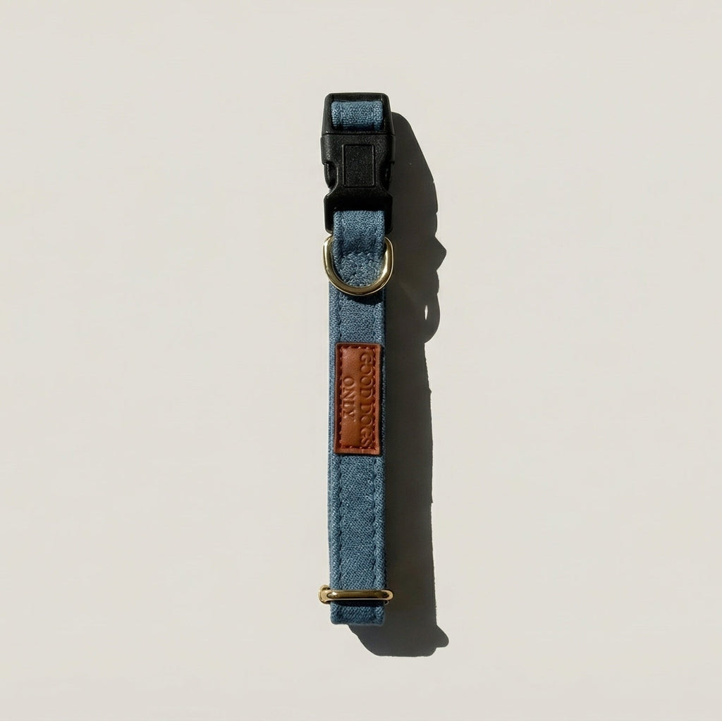 Denim Collar – Dog Collar, 3 Colours