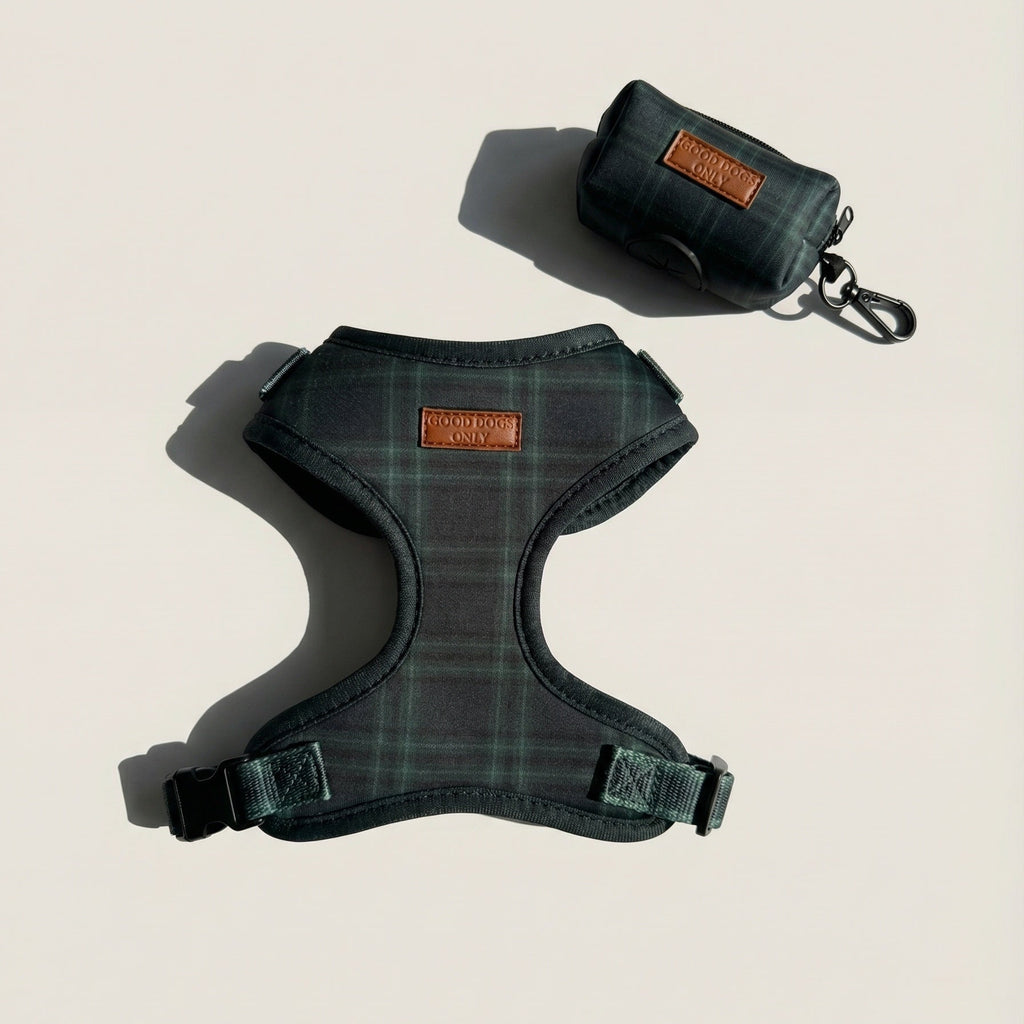 Plaid Waste Bag Holder – 3 Colours