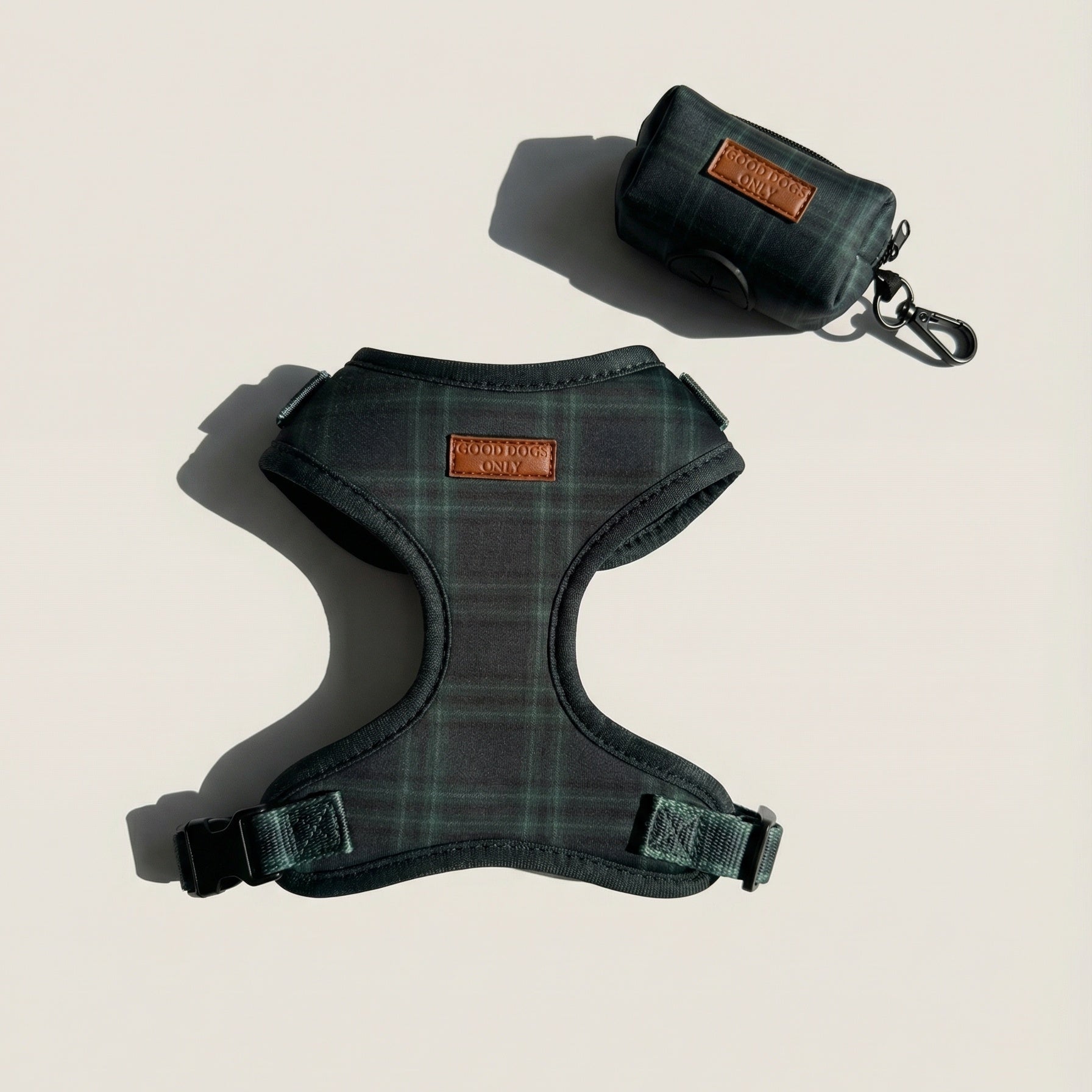 Plaid Waste Bag Holder – 3 Colours