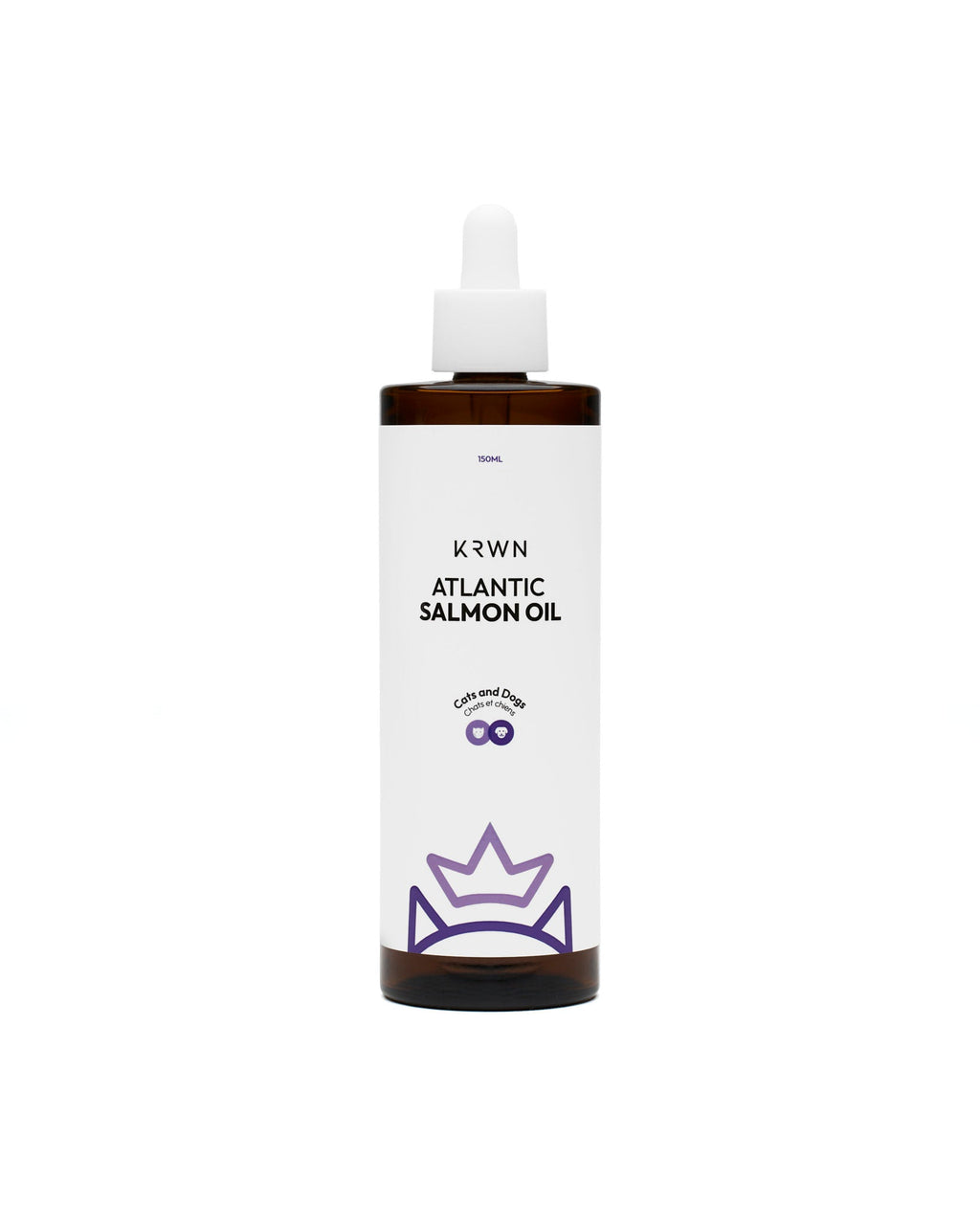 KRWN Atlantic Salmon Oil for Dogs & Cats