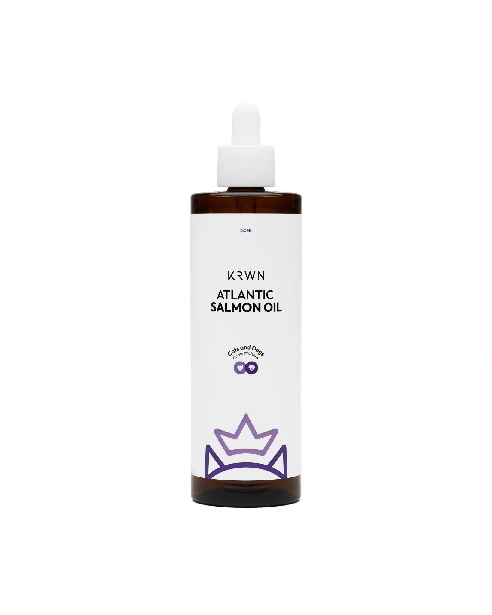 KRWN Atlantic Salmon Oil for Dogs & Cats