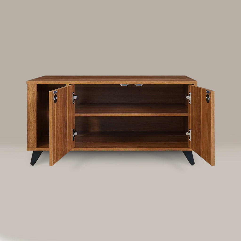 Shae Litter Box Cabinet – Oak & Walnut