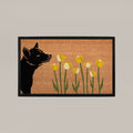 Spring Dog Rectangular Doormat Set – Convertible Two-Piece System